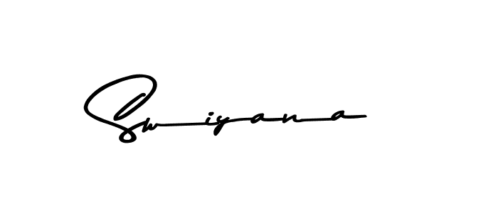 Design your own signature with our free online signature maker. With this signature software, you can create a handwritten (Asem Kandis PERSONAL USE) signature for name Swiyana. Swiyana signature style 9 images and pictures png