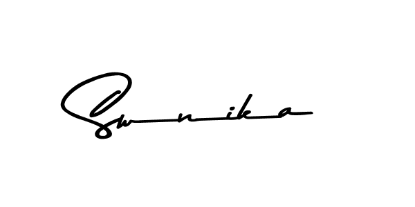 The best way (Asem Kandis PERSONAL USE) to make a short signature is to pick only two or three words in your name. The name Swnika include a total of six letters. For converting this name. Swnika signature style 9 images and pictures png