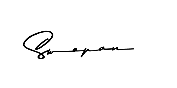 How to make Swopan signature? Asem Kandis PERSONAL USE is a professional autograph style. Create handwritten signature for Swopan name. Swopan signature style 9 images and pictures png