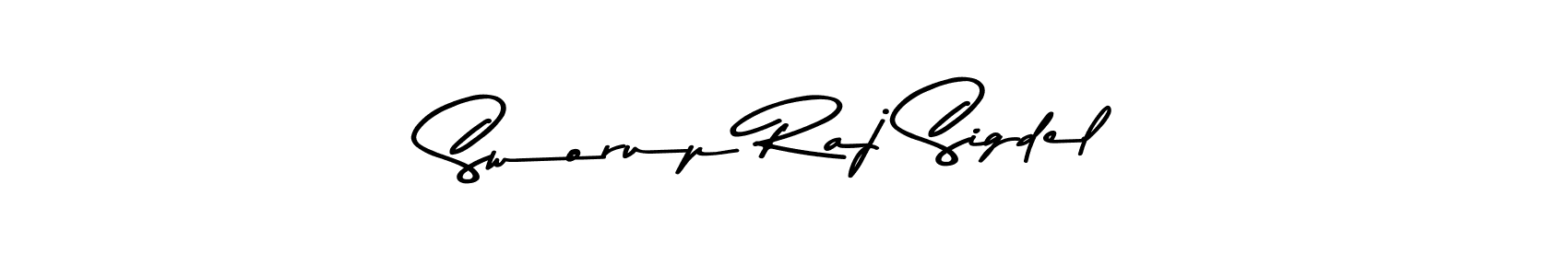 Similarly Asem Kandis PERSONAL USE is the best handwritten signature design. Signature creator online .You can use it as an online autograph creator for name Sworup Raj Sigdel. Sworup Raj Sigdel signature style 9 images and pictures png
