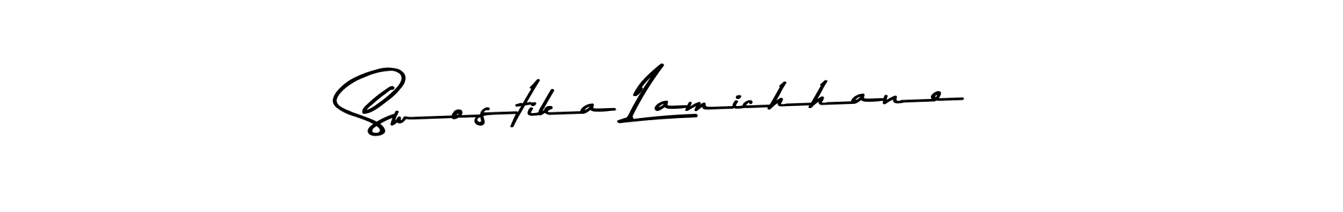 Similarly Asem Kandis PERSONAL USE is the best handwritten signature design. Signature creator online .You can use it as an online autograph creator for name Swostika Lamichhane. Swostika Lamichhane signature style 9 images and pictures png