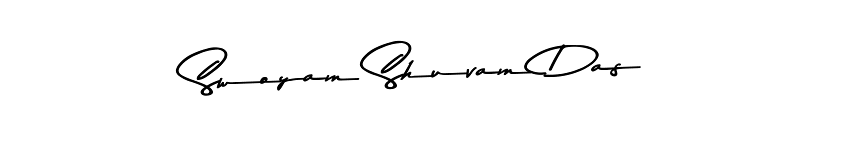 You can use this online signature creator to create a handwritten signature for the name Swoyam Shuvam Das. This is the best online autograph maker. Swoyam Shuvam Das signature style 9 images and pictures png