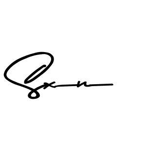 How to Draw Sxn signature style? Asem Kandis PERSONAL USE is a latest design signature styles for name Sxn. Sxn signature style 9 images and pictures png