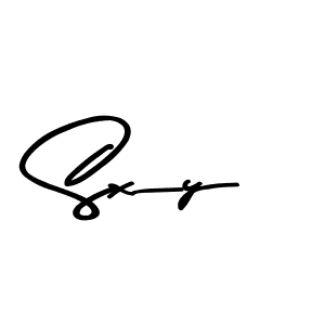 This is the best signature style for the Sxy name. Also you like these signature font (Asem Kandis PERSONAL USE). Mix name signature. Sxy signature style 9 images and pictures png