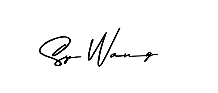 Once you've used our free online signature maker to create your best signature Asem Kandis PERSONAL USE style, it's time to enjoy all of the benefits that Sy Wang name signing documents. Sy Wang signature style 9 images and pictures png