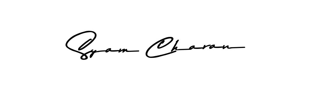 How to make Syam Charan signature? Asem Kandis PERSONAL USE is a professional autograph style. Create handwritten signature for Syam Charan name. Syam Charan signature style 9 images and pictures png