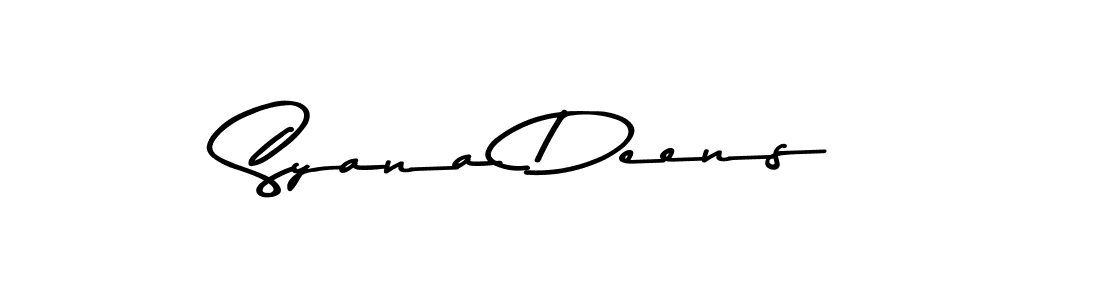 How to Draw Syana Deens signature style? Asem Kandis PERSONAL USE is a latest design signature styles for name Syana Deens. Syana Deens signature style 9 images and pictures png