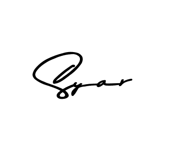Also we have Syar name is the best signature style. Create professional handwritten signature collection using Asem Kandis PERSONAL USE autograph style. Syar signature style 9 images and pictures png