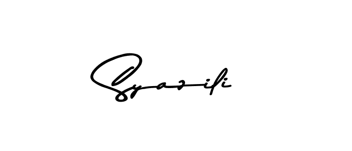 Similarly Asem Kandis PERSONAL USE is the best handwritten signature design. Signature creator online .You can use it as an online autograph creator for name Syazili. Syazili signature style 9 images and pictures png