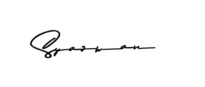 You should practise on your own different ways (Asem Kandis PERSONAL USE) to write your name (Syazwan) in signature. don't let someone else do it for you. Syazwan signature style 9 images and pictures png