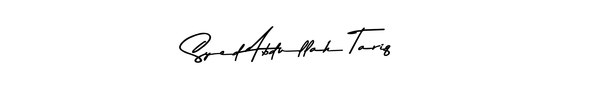 Asem Kandis PERSONAL USE is a professional signature style that is perfect for those who want to add a touch of class to their signature. It is also a great choice for those who want to make their signature more unique. Get Syed Abdullah Tariq name to fancy signature for free. Syed Abdullah Tariq signature style 9 images and pictures png