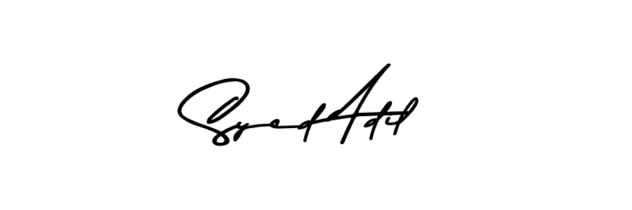 This is the best signature style for the Syed Adil name. Also you like these signature font (Asem Kandis PERSONAL USE). Mix name signature. Syed Adil signature style 9 images and pictures png