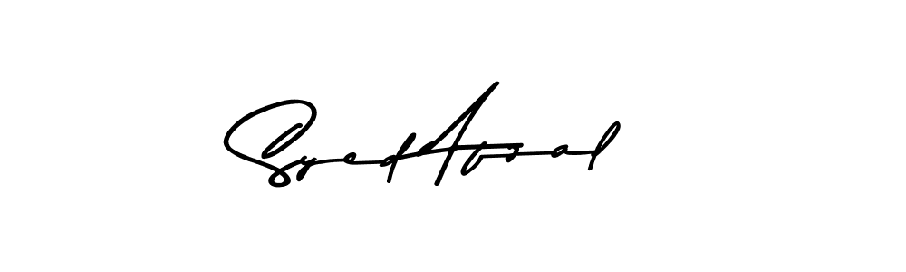 Design your own signature with our free online signature maker. With this signature software, you can create a handwritten (Asem Kandis PERSONAL USE) signature for name Syed Afzal. Syed Afzal signature style 9 images and pictures png