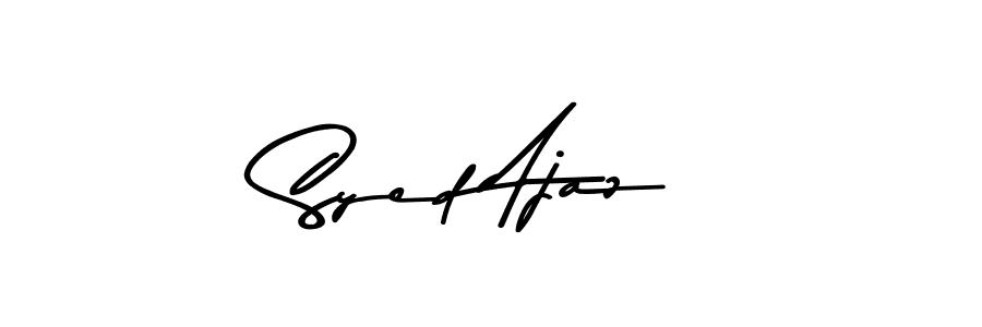 The best way (Asem Kandis PERSONAL USE) to make a short signature is to pick only two or three words in your name. The name Syed Ajaz include a total of six letters. For converting this name. Syed Ajaz signature style 9 images and pictures png