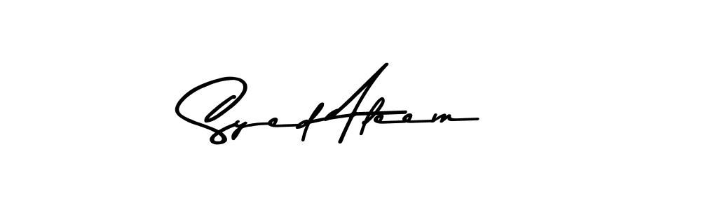 if you are searching for the best signature style for your name Syed Aleem. so please give up your signature search. here we have designed multiple signature styles  using Asem Kandis PERSONAL USE. Syed Aleem signature style 9 images and pictures png