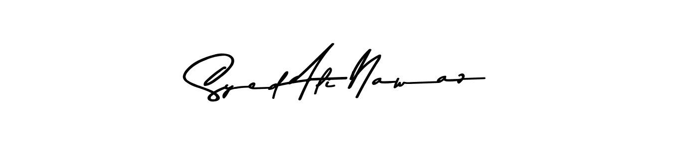 Syed Ali Nawaz stylish signature style. Best Handwritten Sign (Asem Kandis PERSONAL USE) for my name. Handwritten Signature Collection Ideas for my name Syed Ali Nawaz. Syed Ali Nawaz signature style 9 images and pictures png