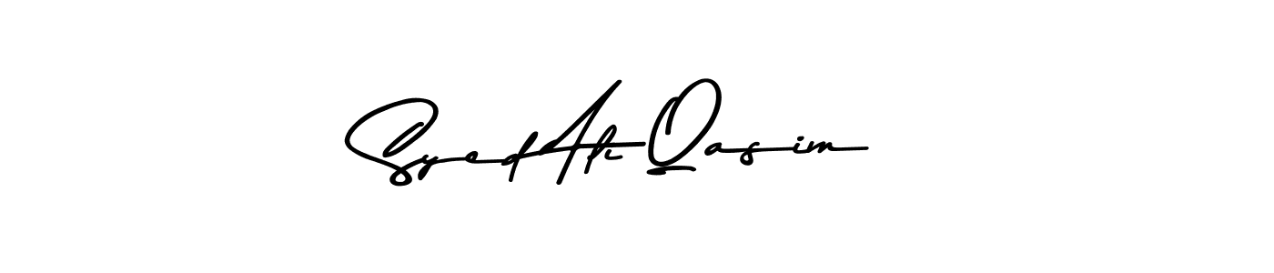 You should practise on your own different ways (Asem Kandis PERSONAL USE) to write your name (Syed Ali Qasim) in signature. don't let someone else do it for you. Syed Ali Qasim signature style 9 images and pictures png