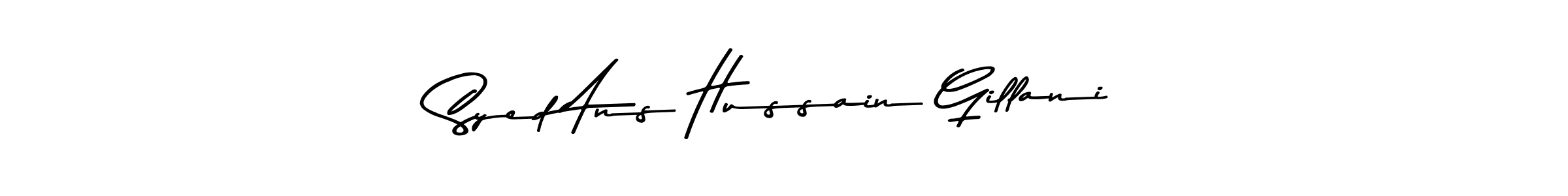 Best and Professional Signature Style for Syed Ans Hussain Gillani. Asem Kandis PERSONAL USE Best Signature Style Collection. Syed Ans Hussain Gillani signature style 9 images and pictures png