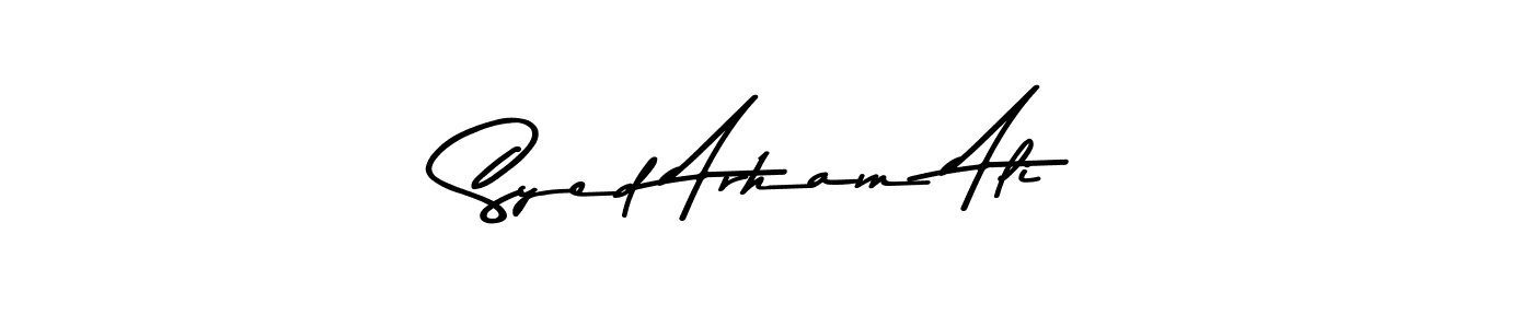 Once you've used our free online signature maker to create your best signature Asem Kandis PERSONAL USE style, it's time to enjoy all of the benefits that Syed Arham Ali name signing documents. Syed Arham Ali signature style 9 images and pictures png