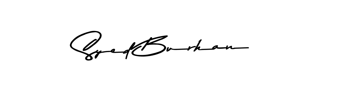 The best way (Asem Kandis PERSONAL USE) to make a short signature is to pick only two or three words in your name. The name Syed Burhan include a total of six letters. For converting this name. Syed Burhan signature style 9 images and pictures png