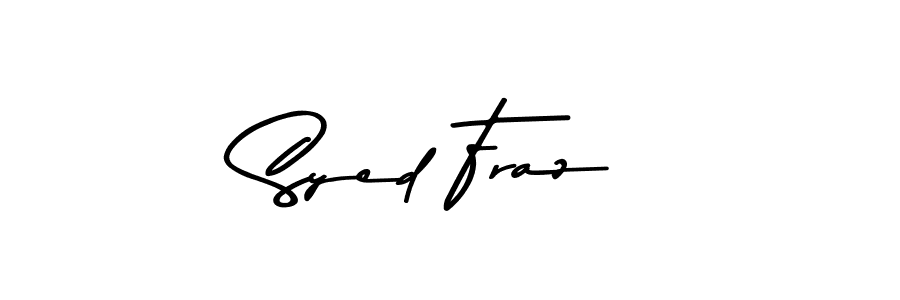 Make a beautiful signature design for name Syed Fraz. With this signature (Asem Kandis PERSONAL USE) style, you can create a handwritten signature for free. Syed Fraz signature style 9 images and pictures png