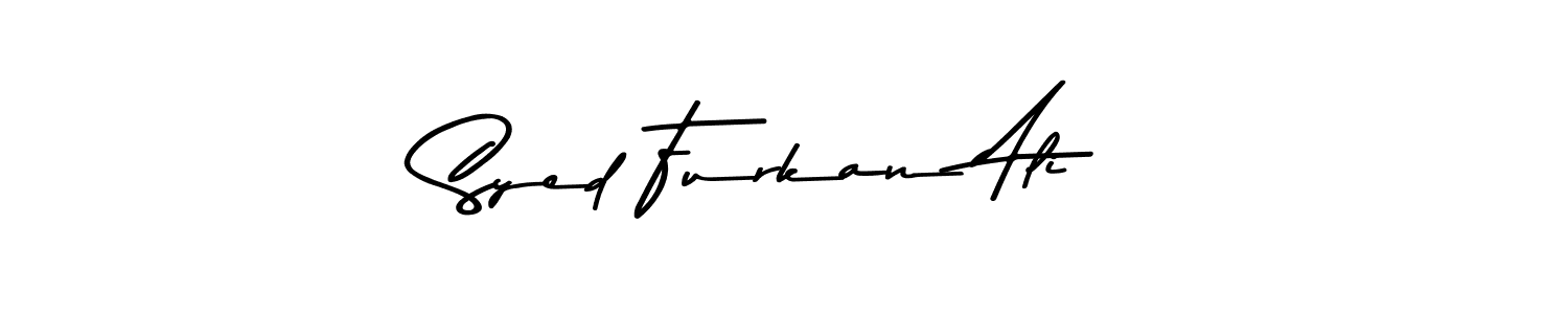 This is the best signature style for the Syed Furkan Ali name. Also you like these signature font (Asem Kandis PERSONAL USE). Mix name signature. Syed Furkan Ali signature style 9 images and pictures png