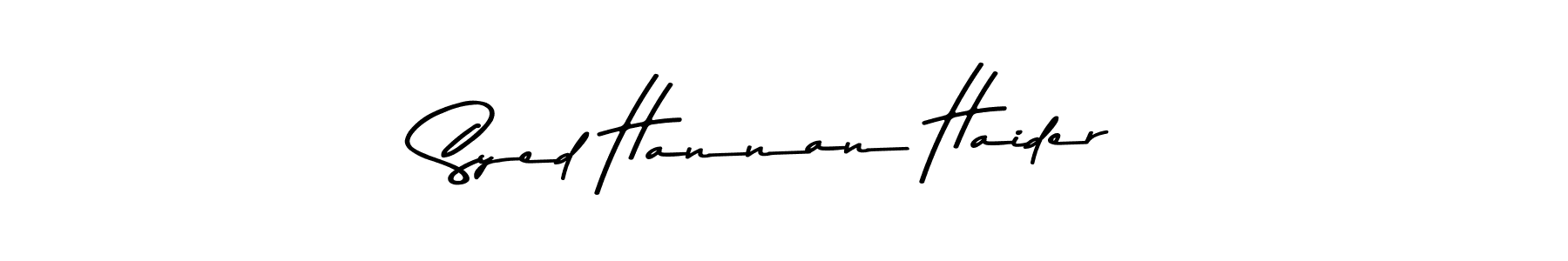 You can use this online signature creator to create a handwritten signature for the name Syed Hannan Haider. This is the best online autograph maker. Syed Hannan Haider signature style 9 images and pictures png