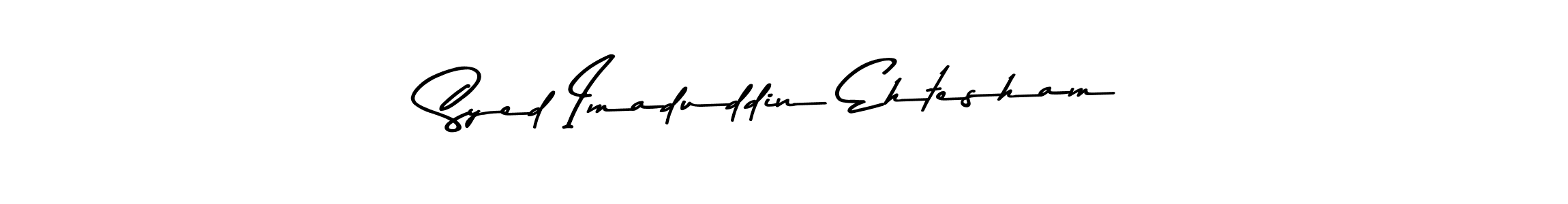 Similarly Asem Kandis PERSONAL USE is the best handwritten signature design. Signature creator online .You can use it as an online autograph creator for name Syed Imaduddin Ehtesham. Syed Imaduddin Ehtesham signature style 9 images and pictures png