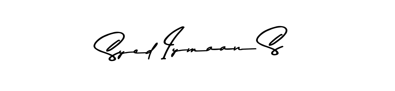 Make a short Syed Iymaan S signature style. Manage your documents anywhere anytime using Asem Kandis PERSONAL USE. Create and add eSignatures, submit forms, share and send files easily. Syed Iymaan S signature style 9 images and pictures png