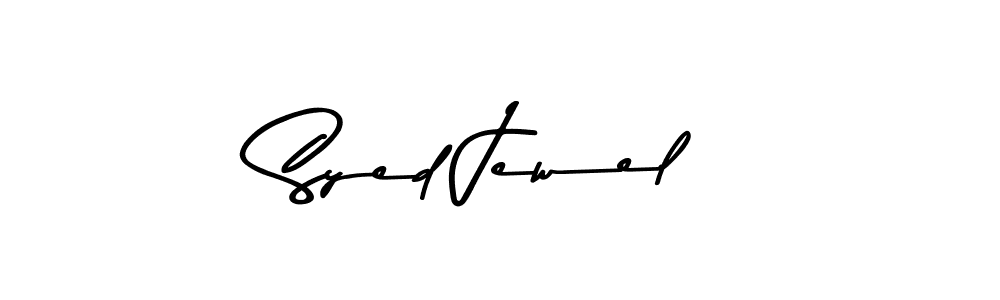 Design your own signature with our free online signature maker. With this signature software, you can create a handwritten (Asem Kandis PERSONAL USE) signature for name Syed Jewel. Syed Jewel signature style 9 images and pictures png