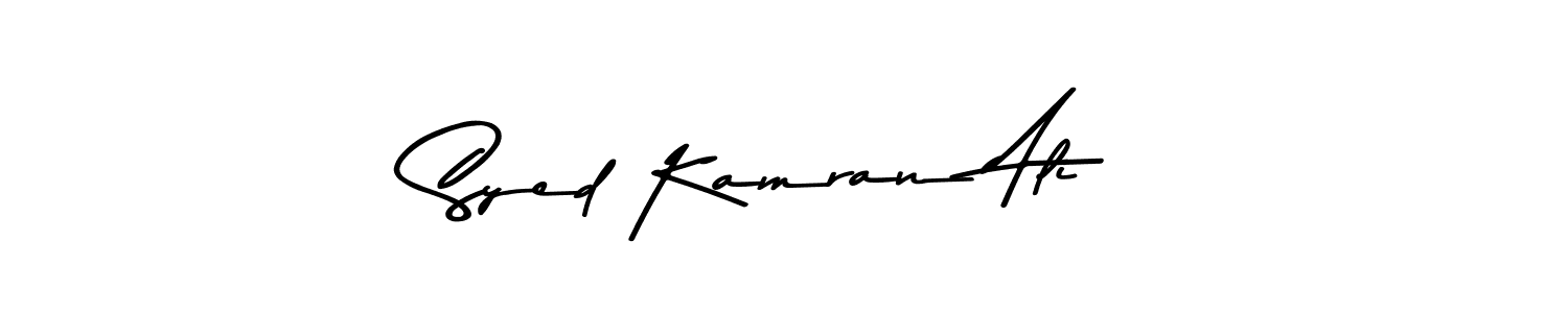 Also we have Syed Kamran Ali name is the best signature style. Create professional handwritten signature collection using Asem Kandis PERSONAL USE autograph style. Syed Kamran Ali signature style 9 images and pictures png