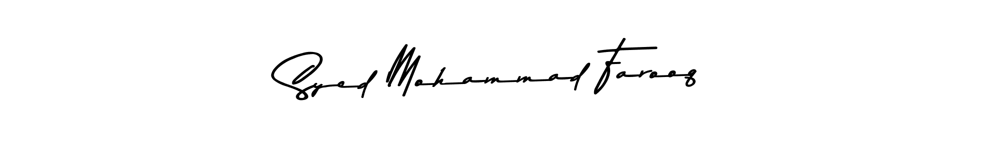 The best way (Asem Kandis PERSONAL USE) to make a short signature is to pick only two or three words in your name. The name Syed Mohammad Farooq include a total of six letters. For converting this name. Syed Mohammad Farooq signature style 9 images and pictures png