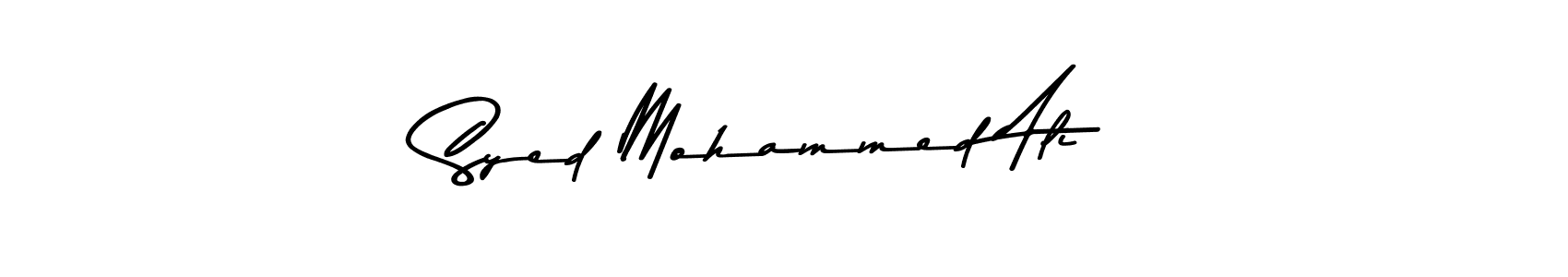 Create a beautiful signature design for name Syed Mohammed Ali. With this signature (Asem Kandis PERSONAL USE) fonts, you can make a handwritten signature for free. Syed Mohammed Ali signature style 9 images and pictures png