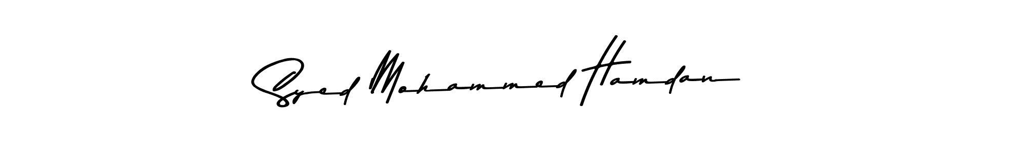 Similarly Asem Kandis PERSONAL USE is the best handwritten signature design. Signature creator online .You can use it as an online autograph creator for name Syed Mohammed Hamdan. Syed Mohammed Hamdan signature style 9 images and pictures png