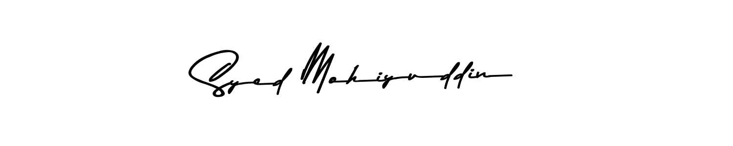 How to make Syed Mohiyuddin signature? Asem Kandis PERSONAL USE is a professional autograph style. Create handwritten signature for Syed Mohiyuddin name. Syed Mohiyuddin signature style 9 images and pictures png