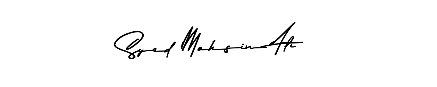 You can use this online signature creator to create a handwritten signature for the name Syed Mohsin Ali. This is the best online autograph maker. Syed Mohsin Ali signature style 9 images and pictures png