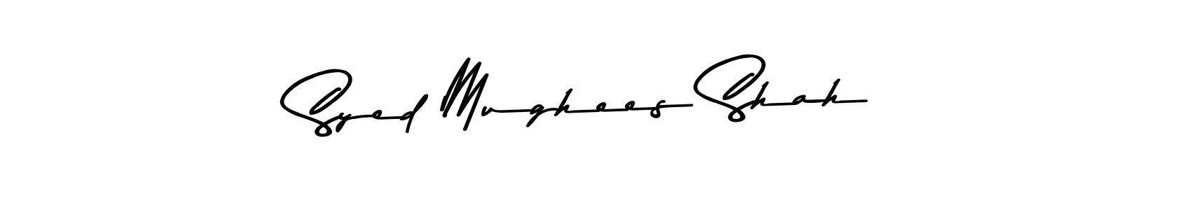 You should practise on your own different ways (Asem Kandis PERSONAL USE) to write your name (Syed Mughees Shah) in signature. don't let someone else do it for you. Syed Mughees Shah signature style 9 images and pictures png