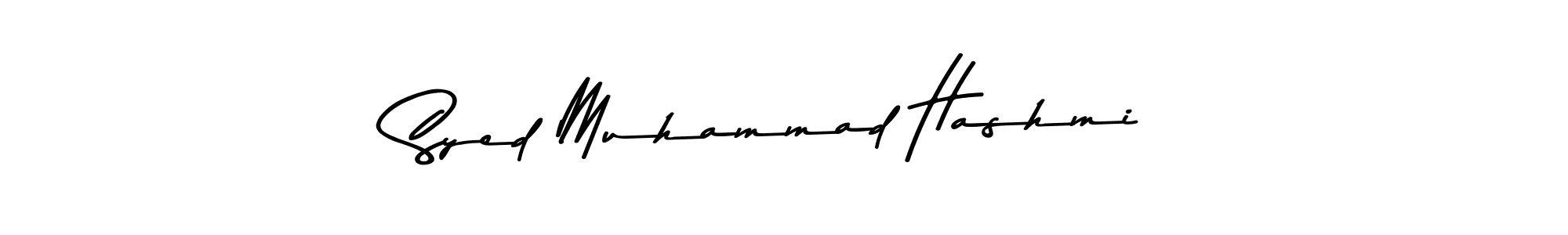 Create a beautiful signature design for name Syed Muhammad Hashmi. With this signature (Asem Kandis PERSONAL USE) fonts, you can make a handwritten signature for free. Syed Muhammad Hashmi signature style 9 images and pictures png