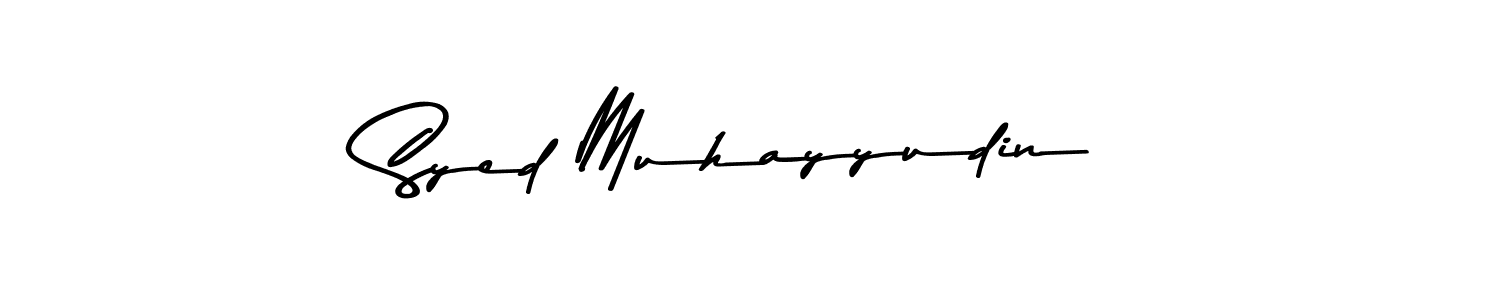 You can use this online signature creator to create a handwritten signature for the name Syed Muhayyudin. This is the best online autograph maker. Syed Muhayyudin signature style 9 images and pictures png