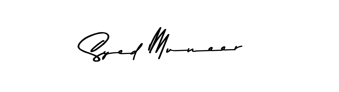 How to make Syed Muneer signature? Asem Kandis PERSONAL USE is a professional autograph style. Create handwritten signature for Syed Muneer name. Syed Muneer signature style 9 images and pictures png