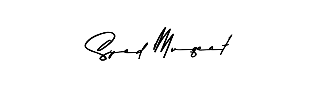 Make a short Syed Muqeet signature style. Manage your documents anywhere anytime using Asem Kandis PERSONAL USE. Create and add eSignatures, submit forms, share and send files easily. Syed Muqeet signature style 9 images and pictures png