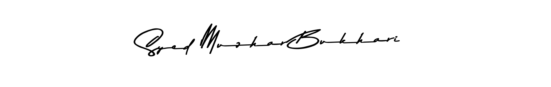 Here are the top 10 professional signature styles for the name Syed Muzhar Bukhari. These are the best autograph styles you can use for your name. Syed Muzhar Bukhari signature style 9 images and pictures png