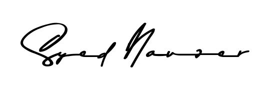 Give your name Syed Nauzer an exquisite flair with the Asem Kandis PERSONAL USE script font. Ideal for contracts, resumes, and formal letterheads. Syed Nauzer signature style 9 images and pictures png
