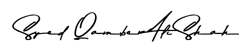 Here are the top professional signature styles for the name Syed Qamber Ali Shah. These are the best autograph styles you can use for your name. Syed Qamber Ali Shah signature style 9 images and pictures png