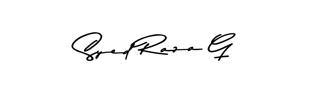 Also we have Syed Raza G name is the best signature style. Create professional handwritten signature collection using Asem Kandis PERSONAL USE autograph style. Syed Raza G signature style 9 images and pictures png