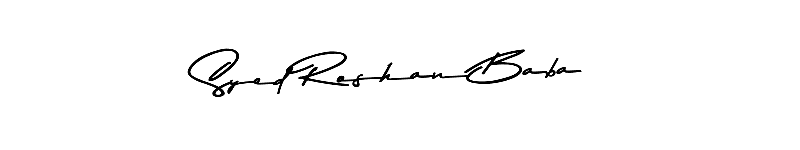 Make a beautiful signature design for name Syed Roshan Baba. Use this online signature maker to create a handwritten signature for free. Syed Roshan Baba signature style 9 images and pictures png