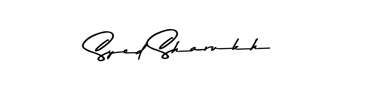 The best way (Asem Kandis PERSONAL USE) to make a short signature is to pick only two or three words in your name. The name Syed Sharukh include a total of six letters. For converting this name. Syed Sharukh signature style 9 images and pictures png