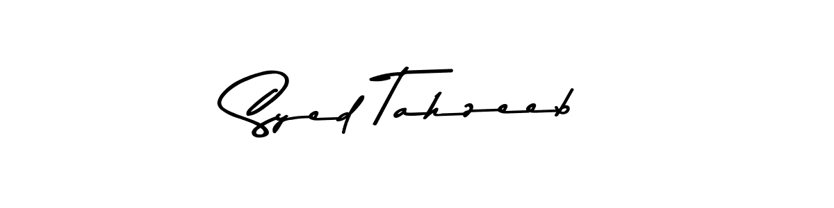 How to make Syed Tahzeeb signature? Asem Kandis PERSONAL USE is a professional autograph style. Create handwritten signature for Syed Tahzeeb name. Syed Tahzeeb signature style 9 images and pictures png