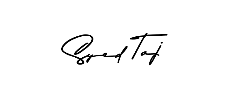 How to make Syed Taj signature? Asem Kandis PERSONAL USE is a professional autograph style. Create handwritten signature for Syed Taj name. Syed Taj signature style 9 images and pictures png