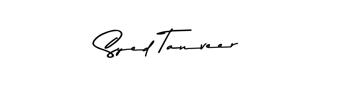 Syed Tanveer stylish signature style. Best Handwritten Sign (Asem Kandis PERSONAL USE) for my name. Handwritten Signature Collection Ideas for my name Syed Tanveer. Syed Tanveer signature style 9 images and pictures png